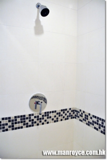 Glass Tiles Shower room