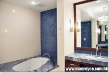 Washroom Glass Tile Wall