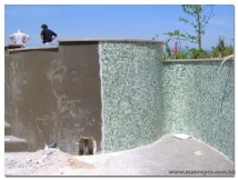Swimming Pool with Jade Tiles view 3